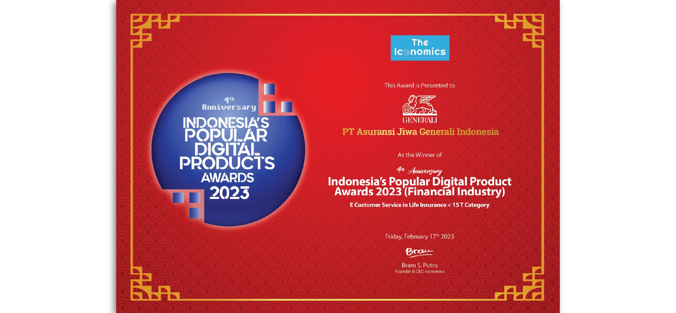 Indonesia Popular Digital Product Award 2023