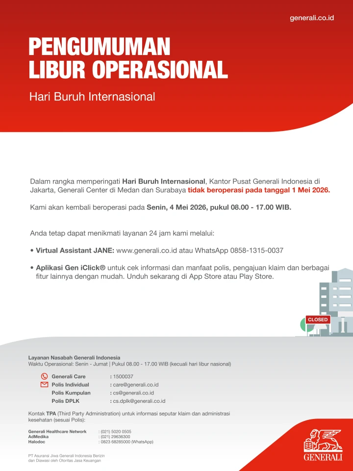 Pengumuman Libur Operasional