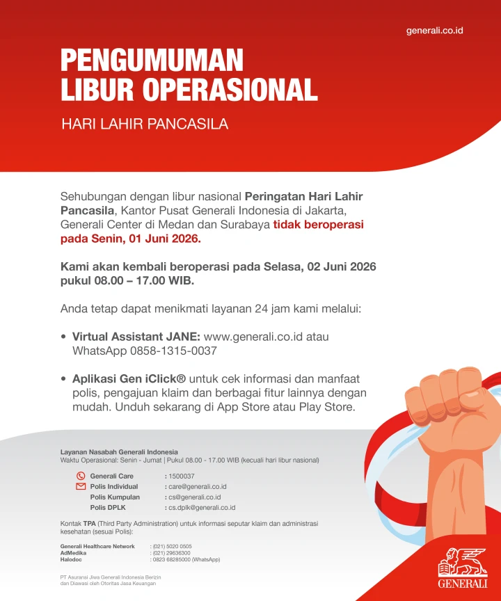 Pengumuman Libur Operasional
